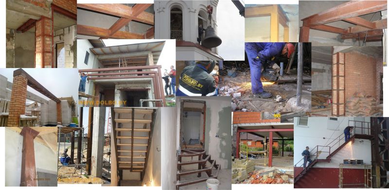 Монтаж (изготовление) металлоконструкций в Минске metal